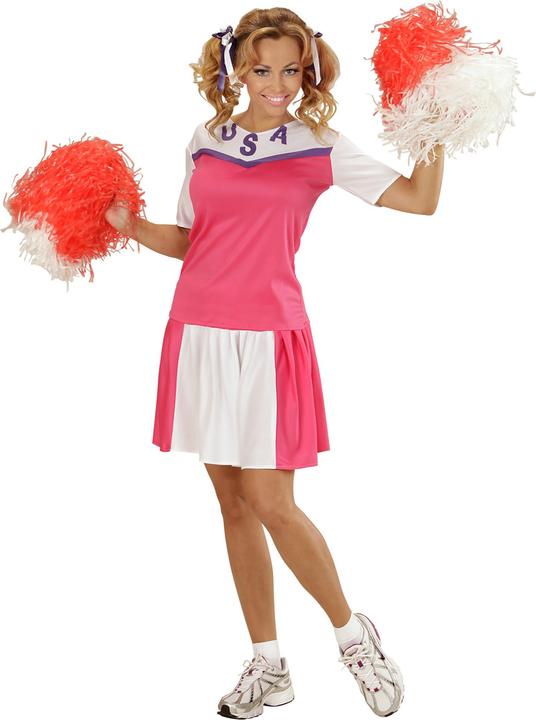 Image du produit Widmann CHEERLEADER (haut, jupe), S (S)