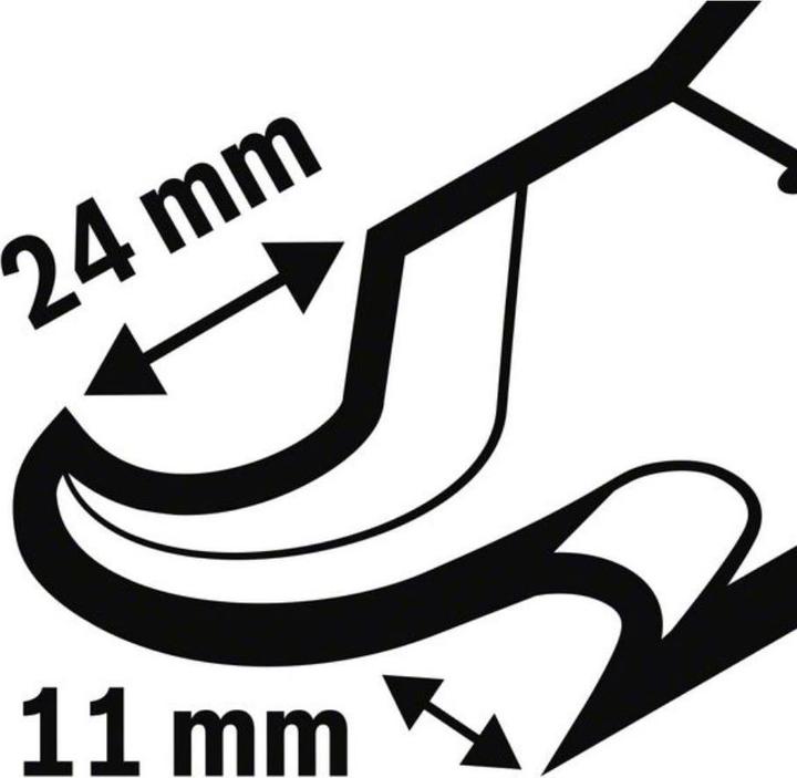 Immagine prodotto Bosch Zubehör Accessori per coltelli da taglio HCS