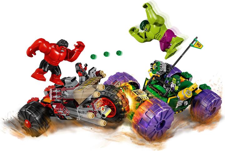 Image du produit LEGO Marvel Super Heroes Hulk contre Red Hulk (76078, LEGO Marvel)