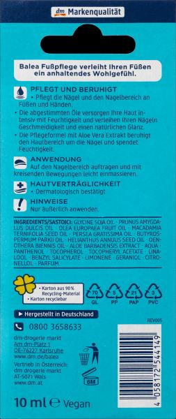Produktbild dm Balea Nagelpflegeöl