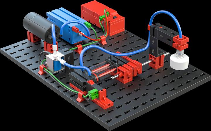 Immagine prodotto Fischertechnik STEM Pneumatica MINT Kit da costruire Pneumatica 2-4