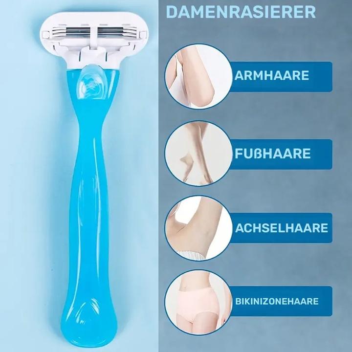 Immagine prodotto Cbx 2-in-1 Elektrischer Damenrasierer – Lady Shaver – Nass- & Trockenanwendung mit LED-Anzeige