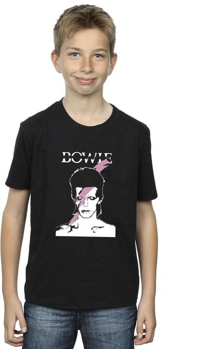 Produktbild David Bowie Pink Flash TShirt Jungen (152, 158)