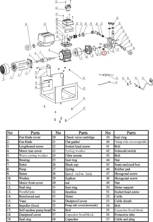 Produktbild Wiltec Ersatzteil Dieselpumpe 2x Radialwellendichtring 18x10x5mm Simmering Dichtring