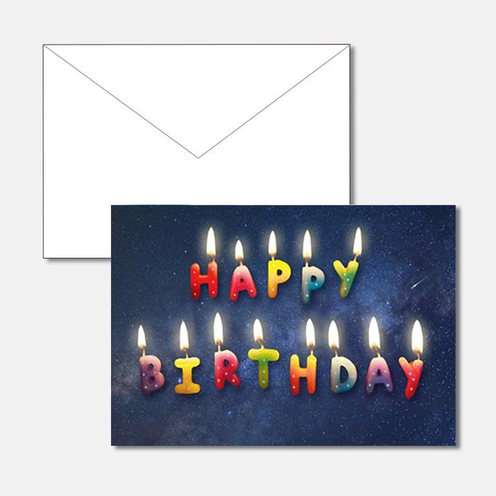 Actual product image Candles Happy Birthday (1 pcs.)