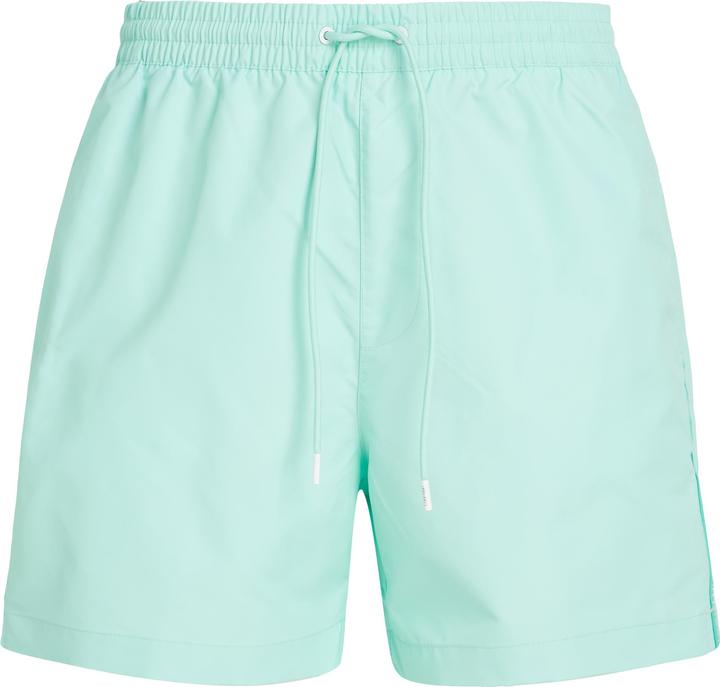 Image du produit Calvin Klein Medium Drawstring Heren Zwembroek - Blue Tint - Maat L (L)