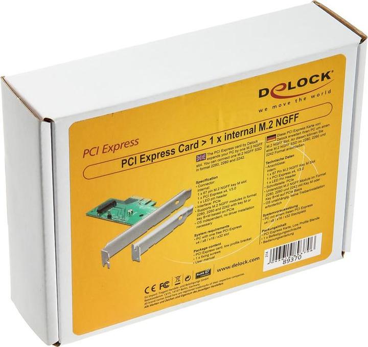 Immagine prodotto Delock Scheda PCI Express -> M.2