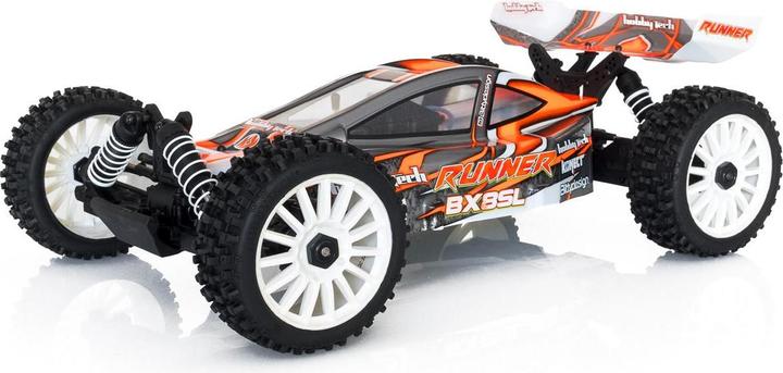 Hobbytech Buggy BX8 Runner, Brushed, Orange, ARTR, 1:8 (ARR Almost Ready to Run)