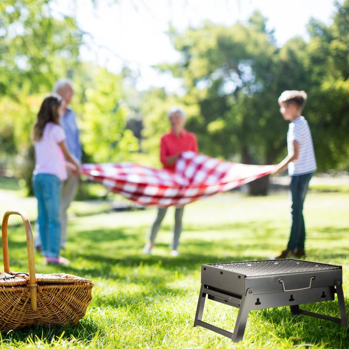 Immagine prodotto Relaxdays Caso griglia per campeggio e picnic (42.50 cm)