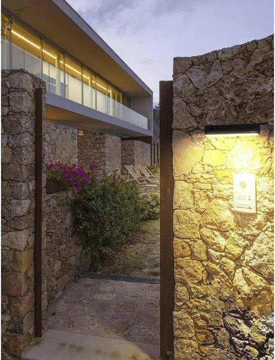 Image du produit Sygonix SY-5801968 Applique murale solaire d'extérieur Blanc neutre Gris anthracite (1000 lm, IP54)