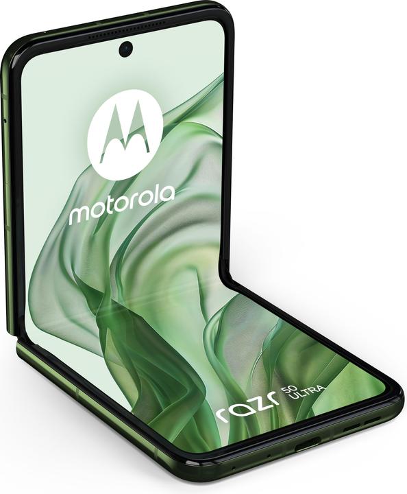Image du produit Motorola Razr 50 Ultra (512 Go, Vert Printemps, 6.90", SIM + eSIM, 50 Mpx, 5G)