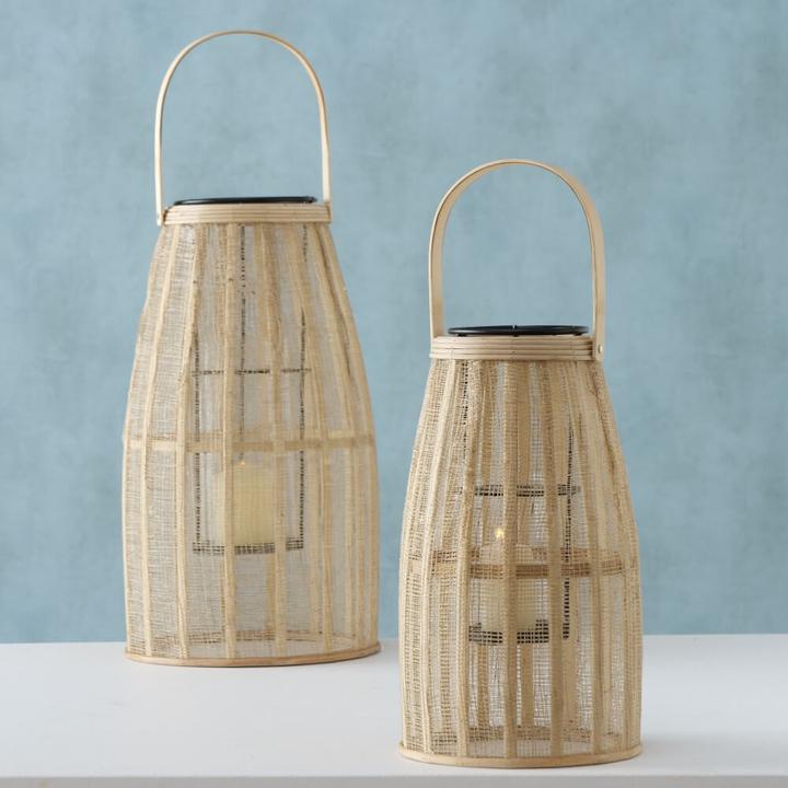 Actual product image Boltze Home Lantern Namur nature