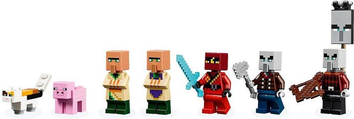 Produktbild LEGO Der Illager-Überfall (21160, LEGO Minecraft)