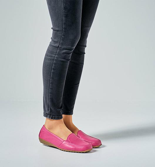 Produktbild Vitaform Mokassins Damen Weite H Hirschleder (41)