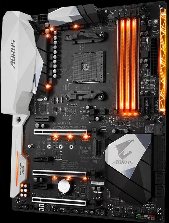 Gigabyte AORUS GA-AX370-Gaming 5 (AM4, AMD X370, ATX)