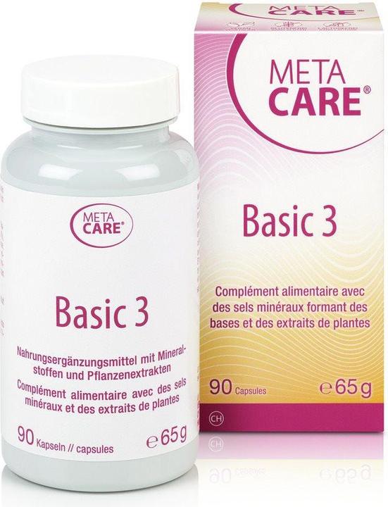 Produktbild Meta Care Basic 3 Kapsel (neu) (90 Stück, Kapseln, 115 g)