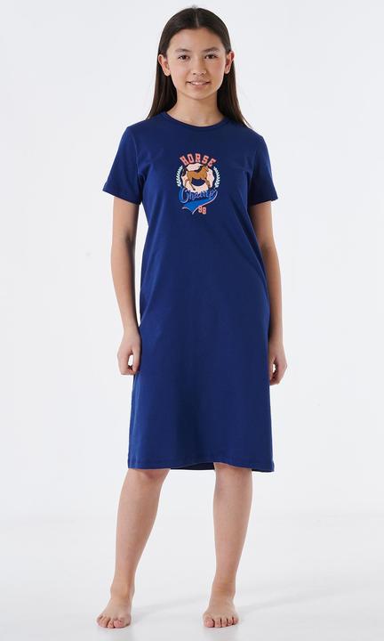 Actual product image Schiesser Nightdress Horse World Organic Cotton (152)