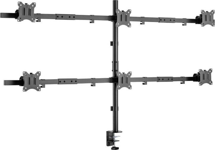 Image du produit SpeaKa Professional SP-MM-1010 1 Stück Monitorhalterung 43,2 cm (17") - 81,3 cm (Tables, 32.01")