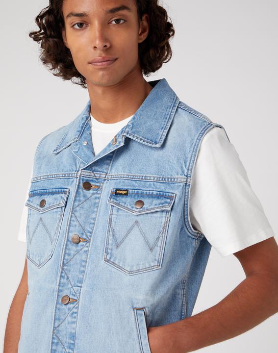 Image du produit Wrangler Gilet en denim (S)