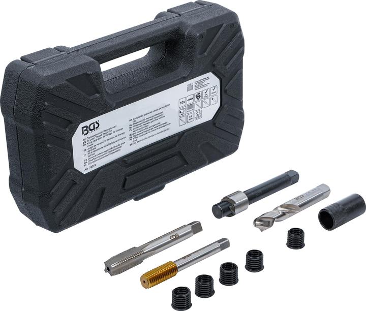 Produktbild BGS Reparatursatz für Öl-Ablass-Gewinde | für Aluminium-Ölwannen | M12 x 1,75 mm