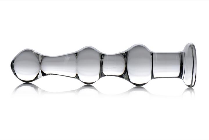 Productafbeelding Master Series Mammoet 3 bobbels glazen dildo
