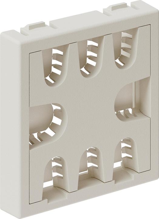 IB Connect Accessori multimediali 45x45 bianco Ingresso cavo 8 posti (0.05 m)