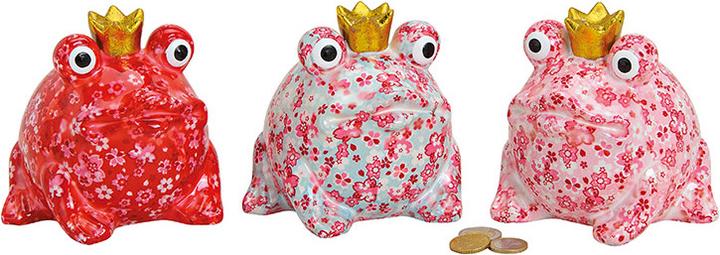 Produktbild Roost Sparkasse Frosch 18773 Blumen 14x13x12cm