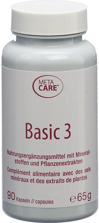 Produktbild Meta Care Basic 3 Kapsel (neu) (90 Stück, Kapseln, 115 g)