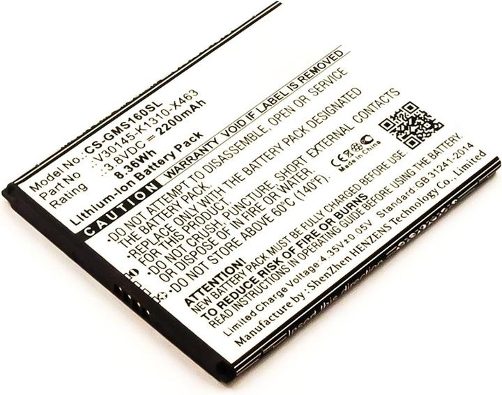 Immagine prodotto AGI 114862 - Batteria - Gigaset - GS160 - Nero - Lithium-Ion (Li-Ion) - 2200 mAh