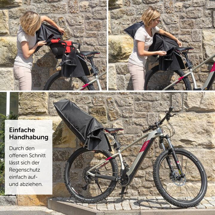 Produktbild Zamboo Kinderfahrradsitze & Zubehör Regenschutz für Kinder-Fahrradsitze (passend für (Velorahmen)