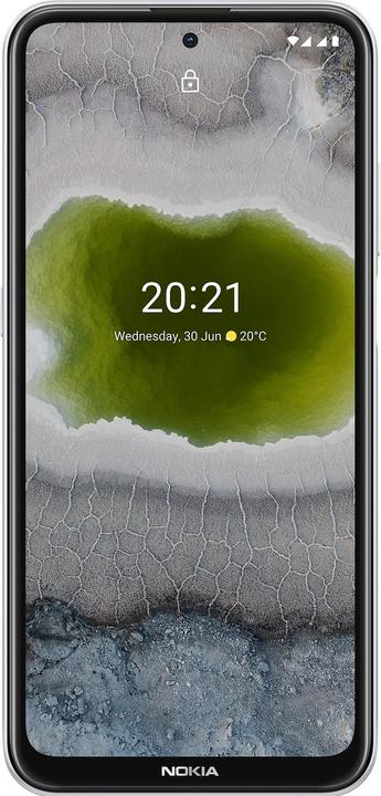 Actual product image Nokia X10 (64 GB, Snow, 6.67", Hybrid Dual SIM, 48 Mpx, 5G)