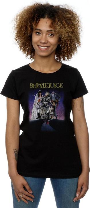 Produktbild Beetlejuice Distressed Poster TShirt aus Baumwolle (M)