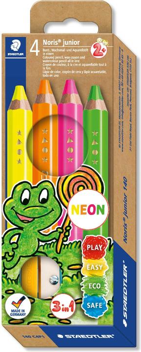 Actual product image Staedtler Coloured pencil case 4pcs neon assorted (Multinational, 4 x)
