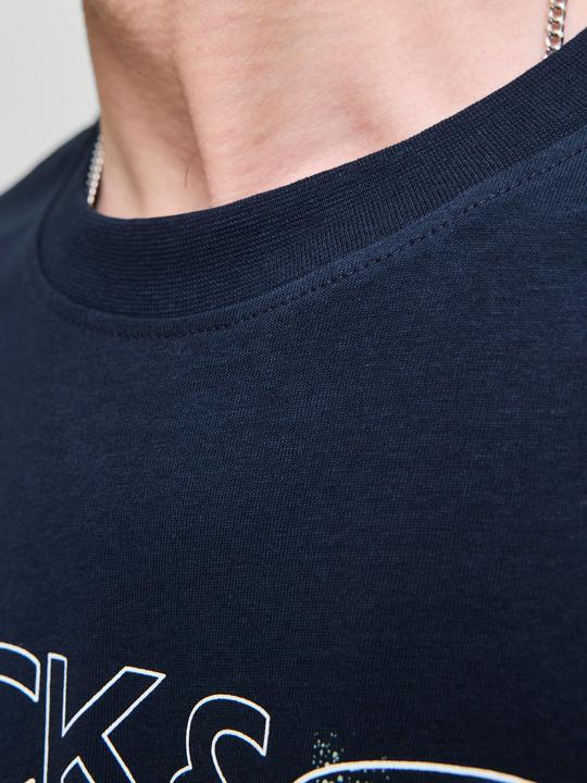 Actual product image Jack & Jones Gedruckt Rundhalsausschnitt T-shirt T-shirt (XXL)