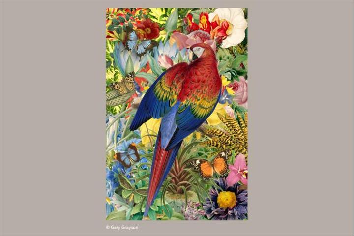 Paperblanks Pencil Cases Tropical Garden