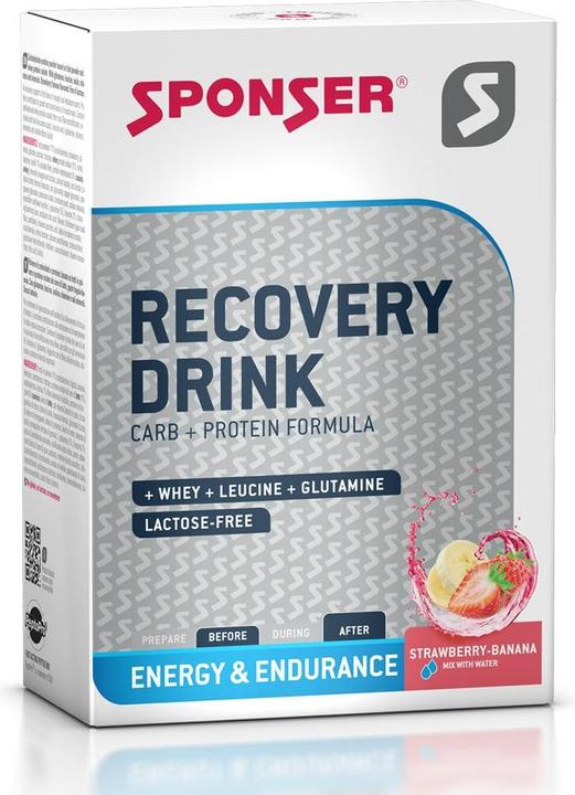 Actual product image Sponser Recovery (Banana, Strawberry, 1 pcs., 60 g)