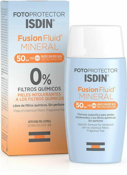 Isdin Fusion Fluid Mineral (Sun cream face, SPF 50, 50 ml)