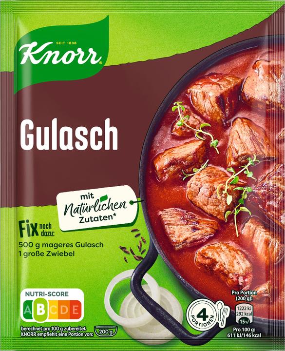 Produktbild Knorr Fixgulasch (49 g)