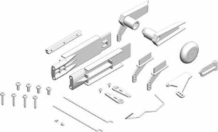 Actual product image Multiplex Small parts set AcroMaster PRO