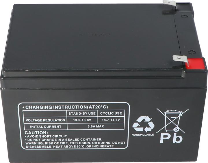 Produktbild Mtxtec Original Bleiakku für MP12-12B (12 V, 12 Ah)