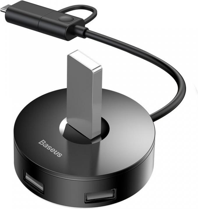 Actual product image Baseus CAHUB-GA01 (USB-C, USB-A, 4 ports)
