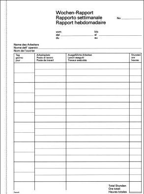 Image du produit Favorit Rapports hebdomadaires (2 x)