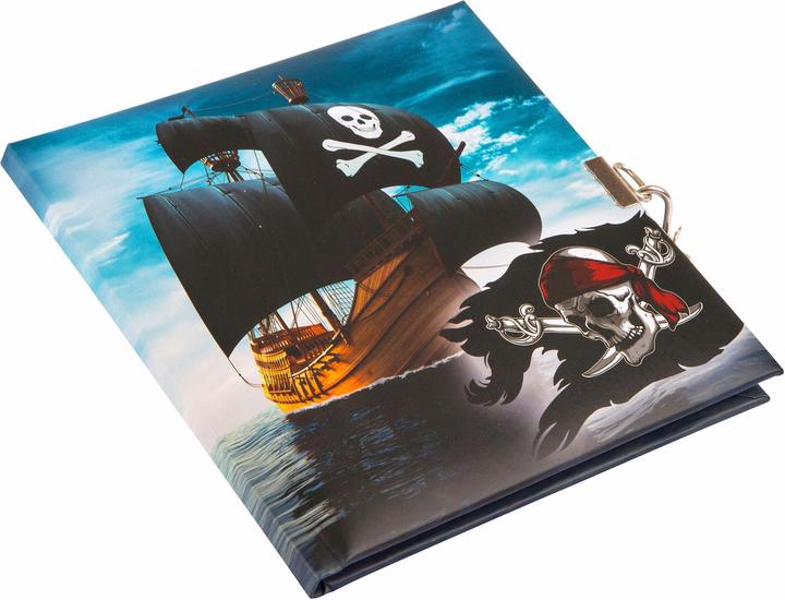 Produktbild Goldbuch Tagebuch Piraten (17 x 17 cm, Harter Einband)