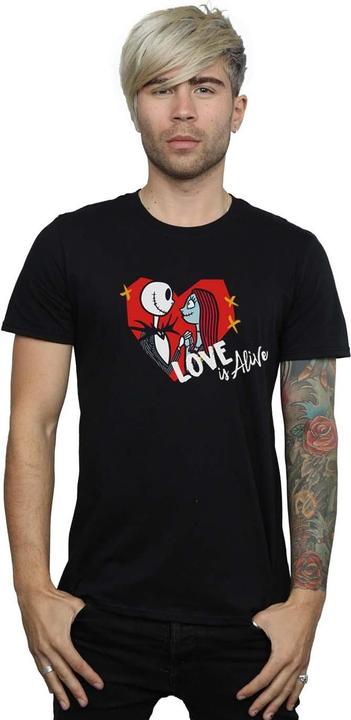 Immagine prodotto Disney The Nightmare Before Christmas Love Is Alive Maglietta Uomo (M)