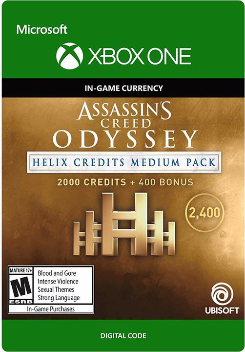 Actual product image Microsoft Assassin's Creed Odyssey: Helix Credits Medium Pack (2400)