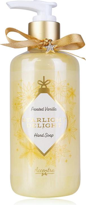 Accentra Seifenspender mit Flüssigseife WINTER MAGIC, Duft: Frosted Vanilla (Handseifenspender, 290 ml)