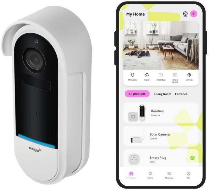 Actual product image Omajin Video doorbell (Wi-Fi)