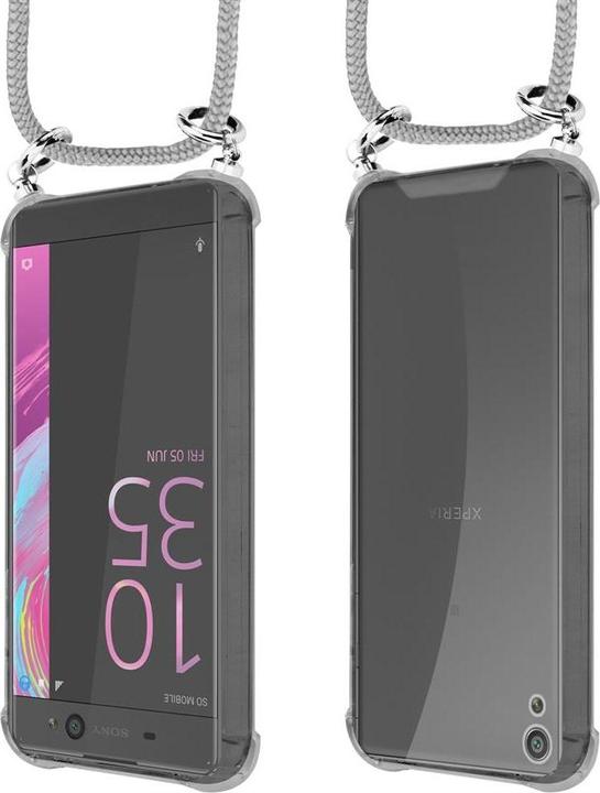 Produktbild Cadorabo TPU Handy Kette SILBER Cover