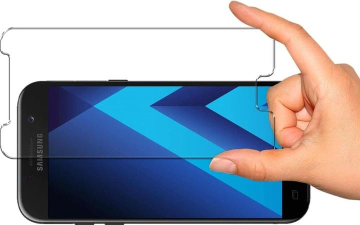 Actual product image Screenguard Samsung Galaxy A5 2017 bulletproof glass protective film Case Friendly Design (1 Piece, Samsung Galaxy A5 (2017))