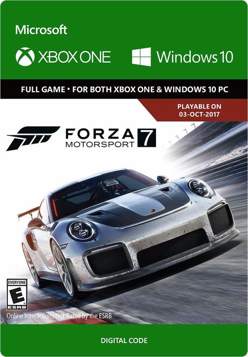 Produktbild Microsoft Forza Motorsport 7 (Xbox Series X, Xbox One S, Xbox Series S, Xbox One X)
